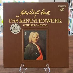 J.S. Bach Das Kantatenwerk Complete Cantatas Vol 11 LP Box Set 1975 Telefunken
